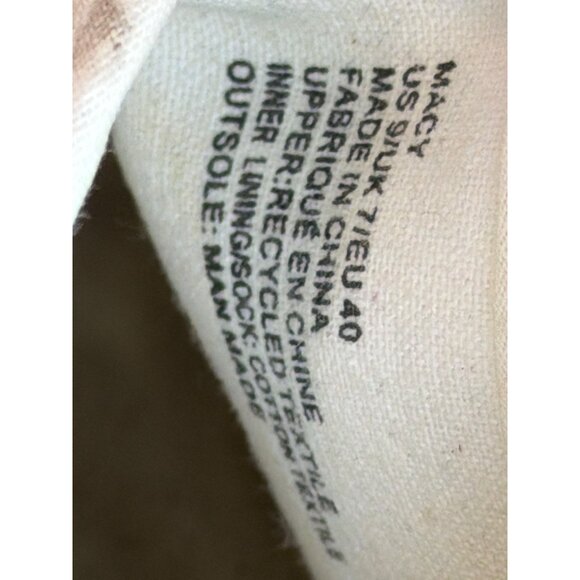 JustFab Macy Women White Flatform Slip-On Sneakers Shoes Size 9 - Picture 6 of 6